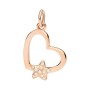 Charm Dodo Silhouette Stellina diamanti DMB9016-SHEAR-DB09R [8e5e7c96]