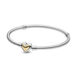 Bracciale Pandora Moments Argento Oro 14k 599380c00 [381f5121]