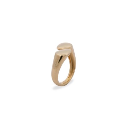 Anello Rue des Mille contrarie liscio ANZ-014 M5 AU [c7c39b37]