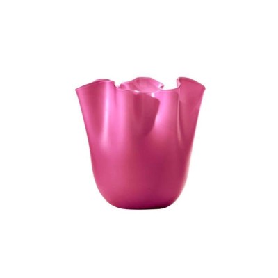 Vaso Venini Fazzoletto Magenta Medio 24 cm 700.02 MG/LA/MG