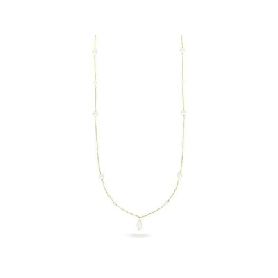 COLLANA LUNGA CON GOCCIA DI PERLA - WHITESIDE CL-019 M3 AU [b3e01959]