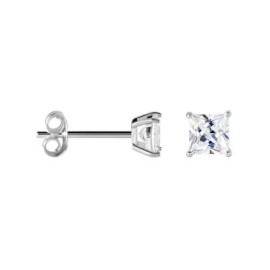 Orecchini Lobo Punto Luce Silver Elegance Argento Rodiato Cubic Zirconia Stroili [0923f89f]