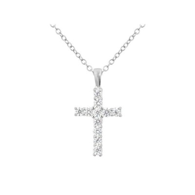 Collana Silver Elegance Argento Rodiato Cubic Zirconia Stroili [527ef81e]