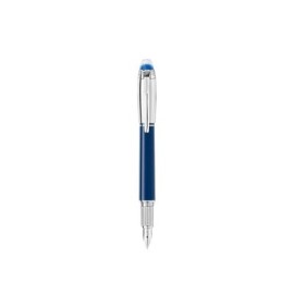 Stilografica StarWalker Blue Planet Doué (M) Montblanc 132434 [b250064d]